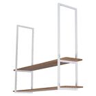 Prateleira Industrial Dupla Teto Ou Parede 60cm Bm Un