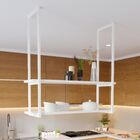 Prateleira Industrial Dupla Teto Ou Parede 80cm Bb Un