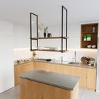 Prateleira Industrial Dupla Teto Ou Parede 80cm Pm Un