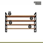 Prateleira Industrial Em Aço E Mdf 1,01mx40cmx60cm Moderna Ye