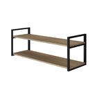 Prateleira Industrial Em Aço E Mdf 40cmx40cmx90cm Moderna Yes