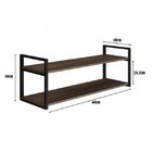 Prateleira Industrial Em Aço E Mdf 40x40x60cm Elisa Yescasa P