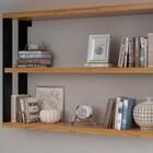 Prateleira Industrial Freijó Preto Pradel