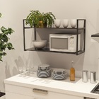 Prateleira Industrial Parede Ou Suspensa Aço E Madeira 50x40x