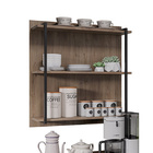 Prateleira Industrial Tripla Cozinha Suspenso De Parede Emi 7