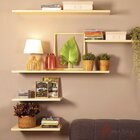 Prateleira Invisível Multiuso De Madeira Pinus Para Parede St