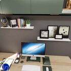 Prateleira Invisível Plus 15cm Mdf Madeira Branca Alta Capaci