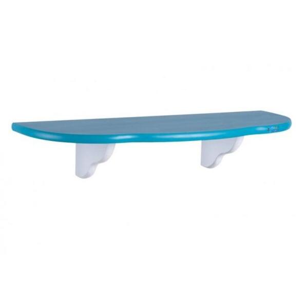 Prateleira Kids Azul Com Suporte 25,5 X 60 Cm - Tramontina