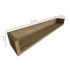 Prateleira Kitcubos Carvalho Mel 90 Cm