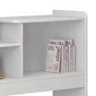 Prateleira Lateral Multimóveis Para Cama / Bicama Branca Ref.