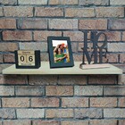 Prateleira Madeira De Pino 60x20 Suporte Invisível