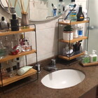 Prateleira Madeira Ferro 3 Andares Preto