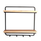 Prateleira Madeira Ferro Suspensa