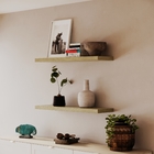 Prateleira MDF Marrom 3,8x90x23,5cm Spaceo