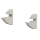 Prateleira Mdp 20x100 Cms Com Suporte Incluso Decore Clip 201