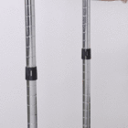 Prateleira de Metal Aço Cromada para Linha Line Aramada 90x35cm 50kg Spaceo