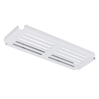 Prateleira Multiuso Alumínio de Parede 3,2x11x30cm Branco Fosco Future