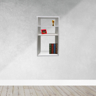 Prateleira Multiuso Branco Em Mdf