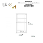 Prateleira Multiuso Branco Em Mdf