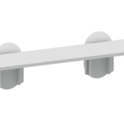 Prateleira Multiuso Com Fixação Adesiva Branca