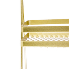 Prateleira Multiuso Estilo Industrial Armada Dourado 30 5 Cm