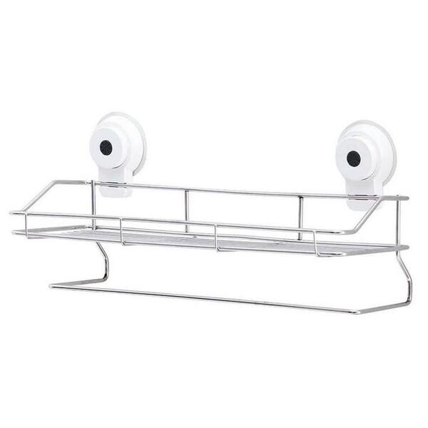 Prateleira Multiuso Suporte Parede Com Ventosas Paramount