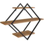 Prateleira Nicho 100x82 Cm Industrial Losango P1020 Pp