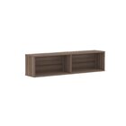 Prateleira Nicho 30cmx120cmx25cm Walnut