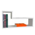 Prateleira Nicho L Branco Em Mdf