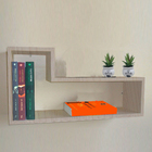 Prateleira Nicho L Madeirado Em Mdf