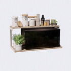 Prateleira Nicho Reforçada Microondas Dupla 60cm Branca