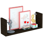 Prateleira Nicho U 30x15x10p Marrom Tabaco Mdf Dvd Livro