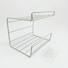 Prateleira Organizador De Metal Fixação Com Adesivo Cozinha B