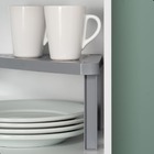 Prateleira Organizadora Triangular  Organizador De Armário Na