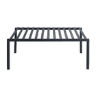 Kit com 2 Prateleiras para Armário Preto Metal Delinia