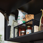 Prateleira para Armario Preto Metal Delinia