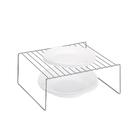 Prateleira para Armário Quadrada Cromado Delinia