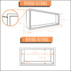 Prateleira Para Banheiro De Porcelanato Branco Polido 60x32
