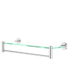 Prateleira Para Banheiro Em Vidro Grego Metal 1052at.prpl