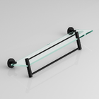 Prateleira Para Banheiro Em Vidro Grego Metal 1056at.ptfc