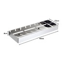 Prateleira Para Banheiro Porta Cosméticos Aço Inox Brilhante