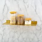 Prateleira Para Cozinha Gourmet 50 Cm Aço Inox 304 Guará Ping