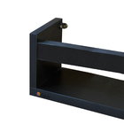 Prateleira Para Cozinha Utensílios Temperos Preta