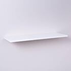 Prateleira Para Decoração Quarto e Sala 80x15cm Branca - Brov