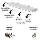 Prateleira Para Discos De Vinil Lps Vitrola Coleção 4 Peça