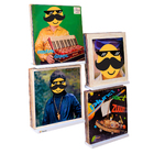 Prateleira Para Discos De Vinil Lps Vitrola Coleção 4 Peça