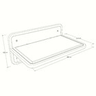 Prateleira Para Gatos 100% Mdf 38x 19x 23,5 Lion