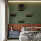 Prateleira Para Gatos 100% Mdf 50x 22x 30 Cm Fredy Preto