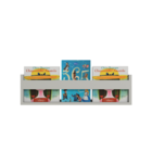 Prateleira Para Livros Infantil Em Mdf Plancasa Off White