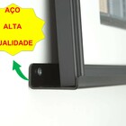 Prateleira Para Quadros E Decoração 60cm - Preto